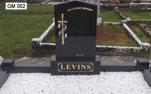 Gavins Memorials, Ballyhaunis, Co Mayo, Ireland.  Apex - GM 002