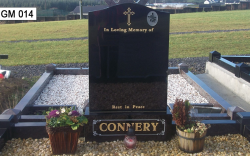 Gavins Memorials, Ballyhaunis, Co Mayo, Ireland.  O G - GM 014
